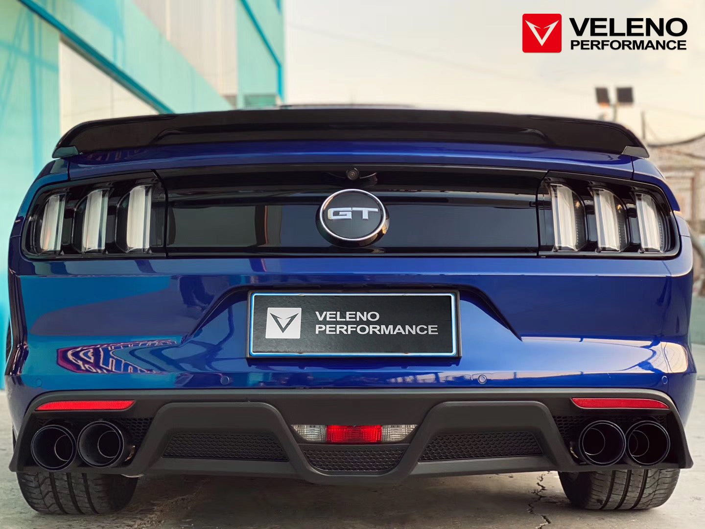 Veleno Ford Mustang 2.3 & 5.0cc catback exhaust system