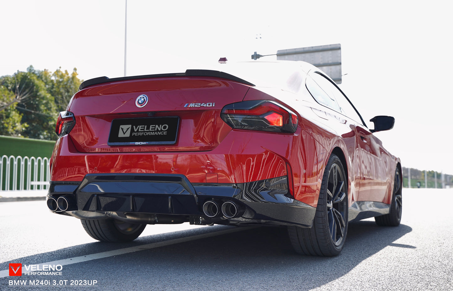 BWM M240i catback exhaust system