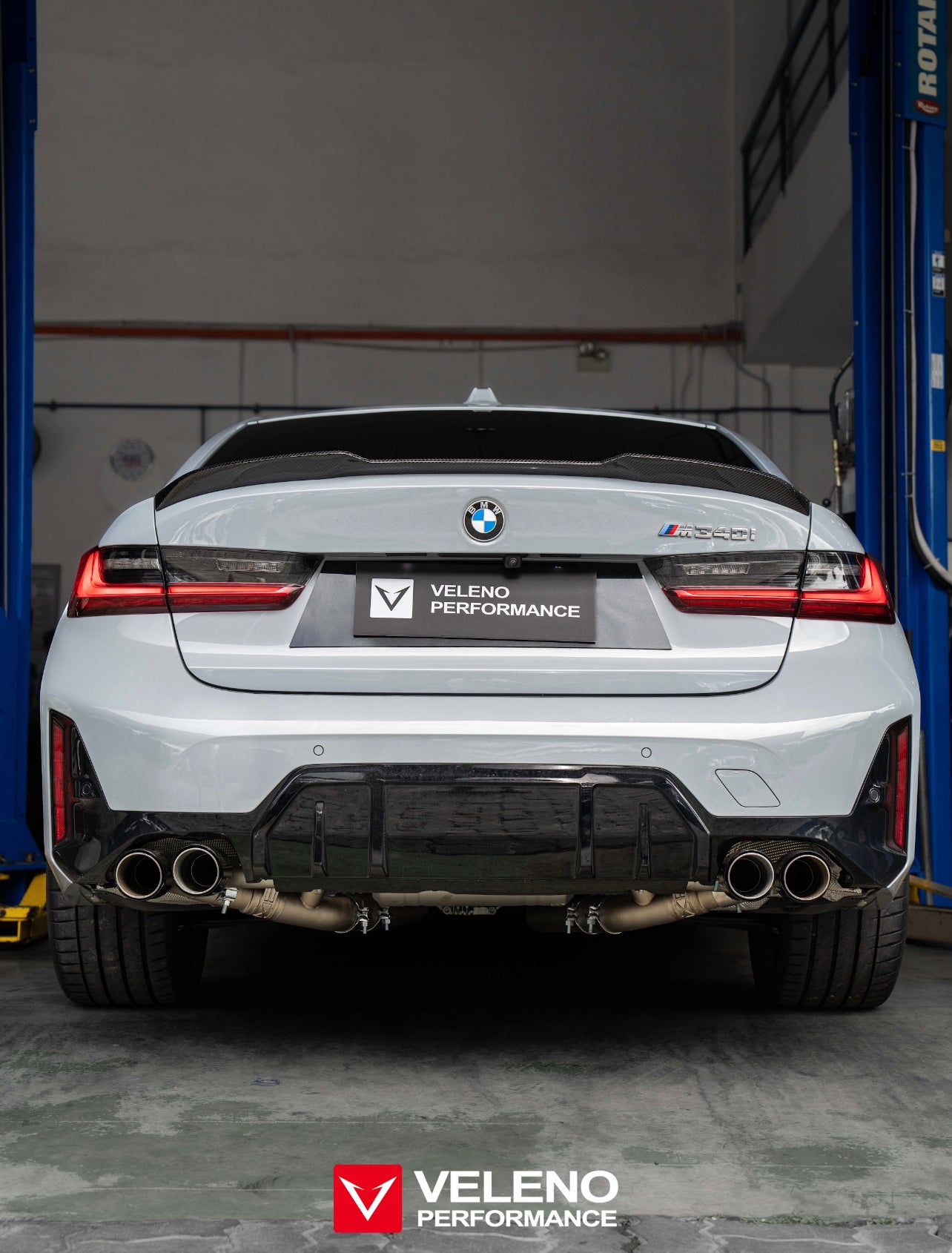 BMW M340i catback exhaust system