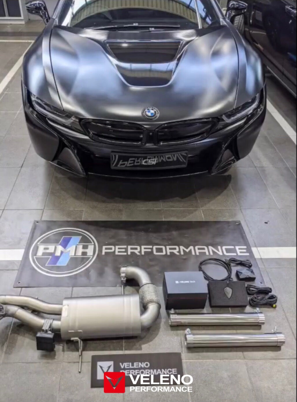 BMW i8 catback exhaust system